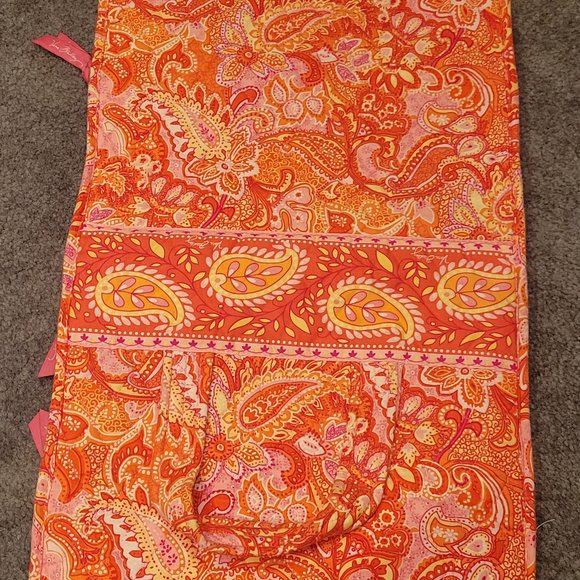 Vera Bradley Sherbert Trifold Cosmetic Travel Bag - Retired Pattern - Picture 5 of 7